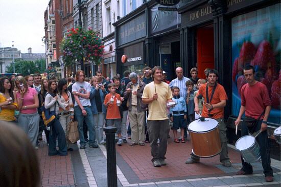 Grafton Street in Dublin