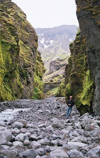 Schlucht südlich der Katla