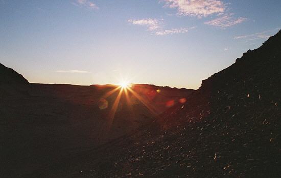 Evening near the Askja