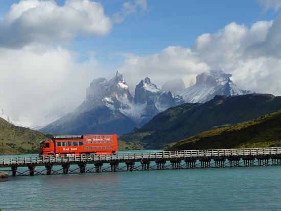 Bridge Weber with the Cuerno summits