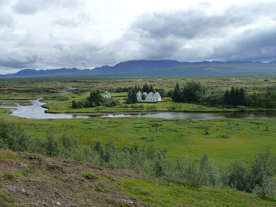 Kirche in Þingvellir (Þingvellirkirkja)