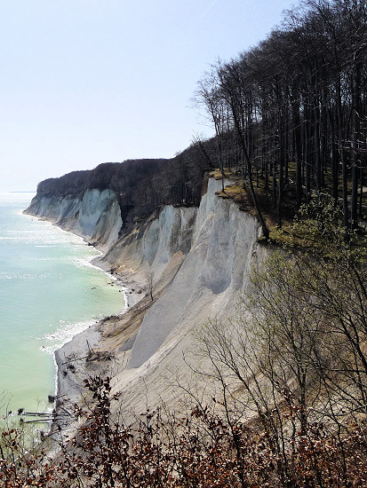 Steilküste mit Kreidefelsen