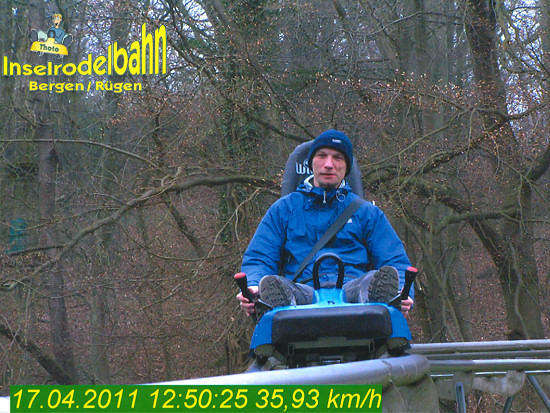 Inselrodelbahn Bergen auf Rügen