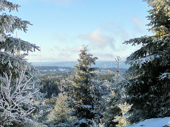 Blick auf Torfhaus