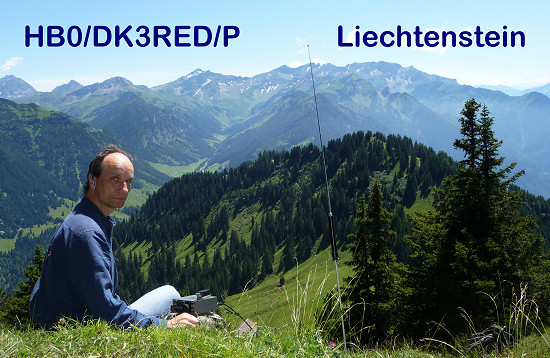 QSL-Karte HB0/DK3RED/P