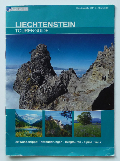 Liechtenstein-Tourenguide (mit Gebrauchsspuren)