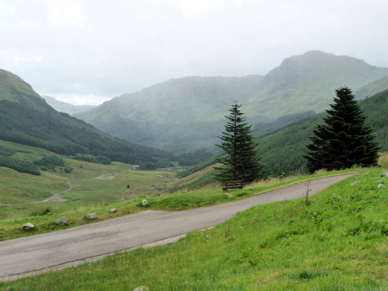 Auf dem Weg in die Highlands