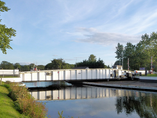 Drehbrücke Tomnahurich Swing Bridge an der A8