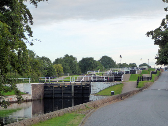 Schleusen der Muirtown Locks