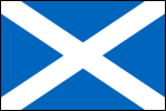 Flagge von Schottland