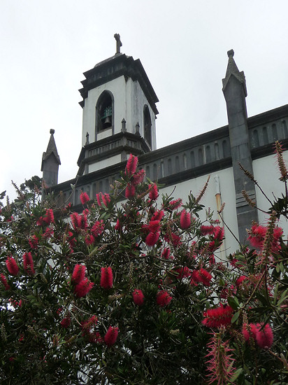 Kirche in der Caldera Sete Cidades