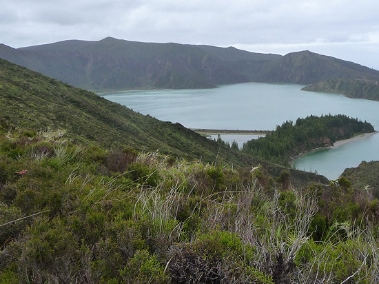 Lagua do Fogo im Krater