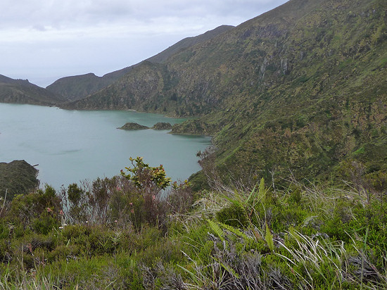 Lagua do Fogo im Krater