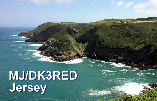 QSL card MJ/DK3RED