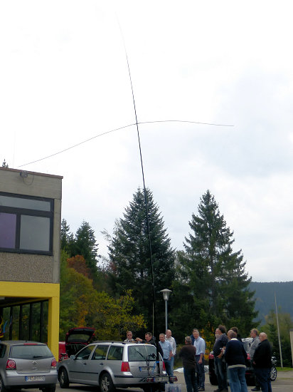 20-m-Schleifenantennen am Auto