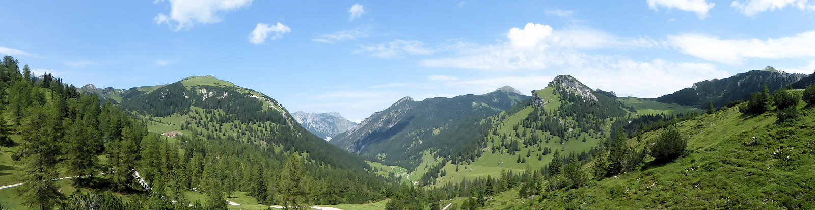 Blick ins Valorschtal