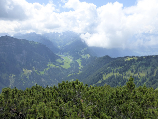 Blick ins Samina- und Valünatal