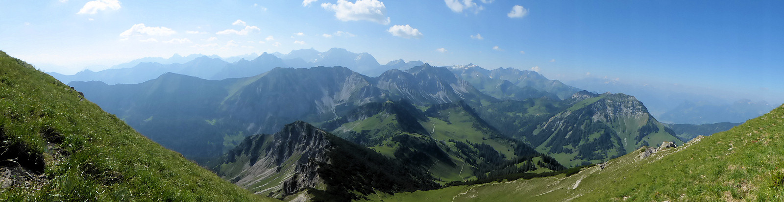 Blick vom Galinakopf nach Süden