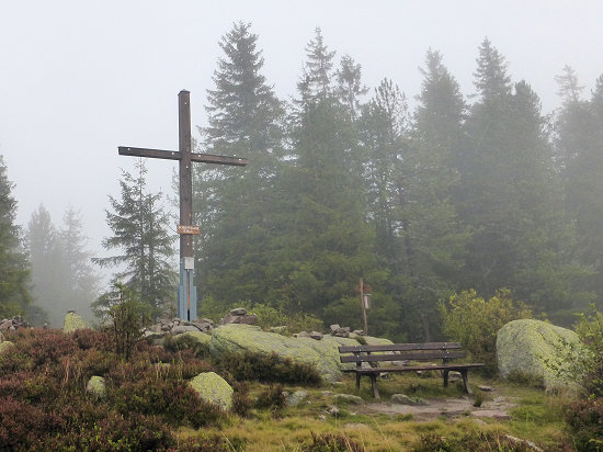 Gipfelkreuz auf der Schnepfhalde