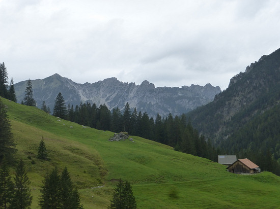 Bergkette von Kuhgrat bis Drei Schwestern