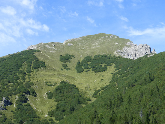 Blick zurück zum Galinakopf