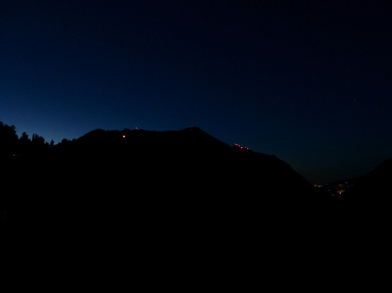 Höhenfeuer auf und um den Helwangspitz