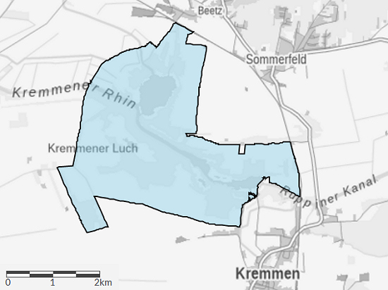 Naturschutzgebiet Kremmener Luch © BfN