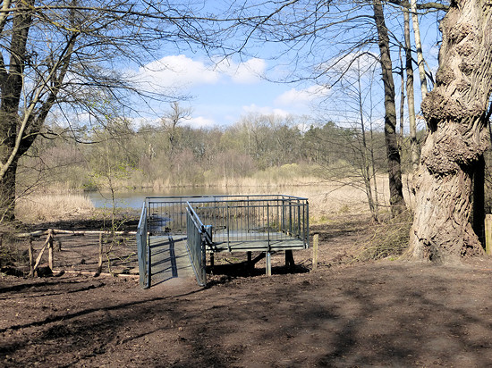 Platform at Fauler See