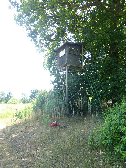 Station at the tower