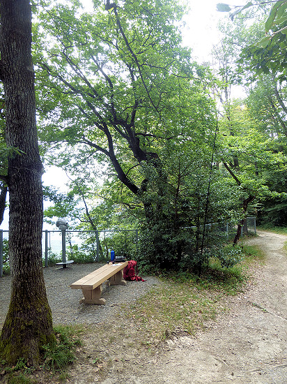 Stationsaufbau am Eschnerberg