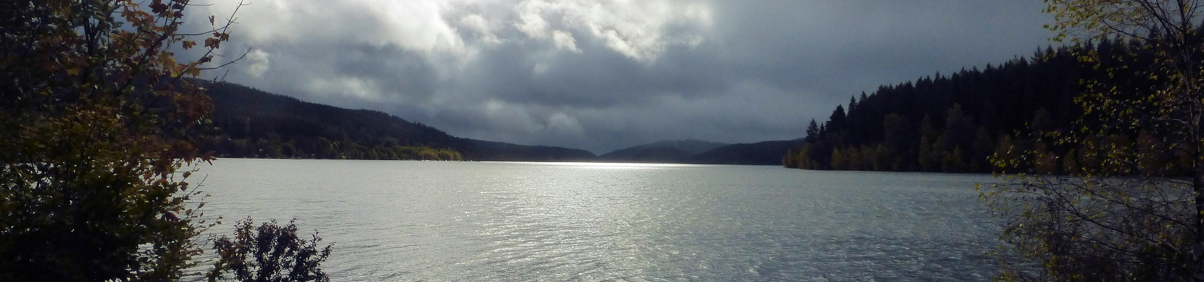 Panorama - Blick nahe Aha über den Schluchsee