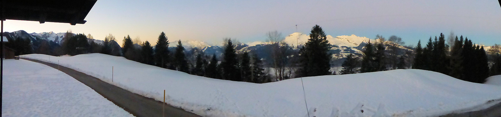 View in Rhine valley at the morning of day 2