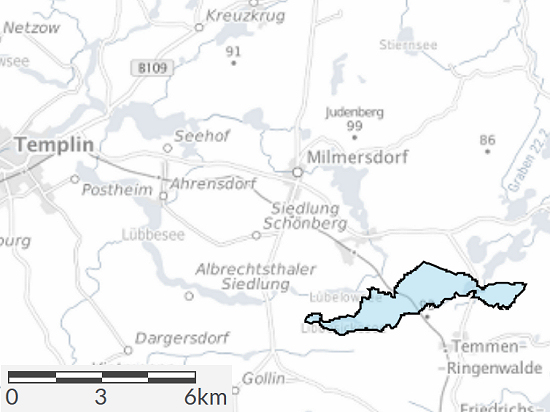 Endmoränenlandschaft bei Ringenwalde © BfN