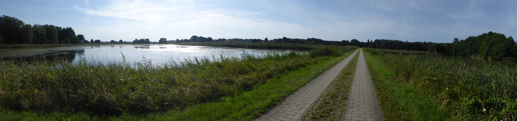 Panorama - Fischteiche Blumberger Mühle