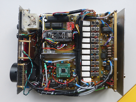 Obere Ebene des 10-Band-SSB-Transsceivers von DK7IH