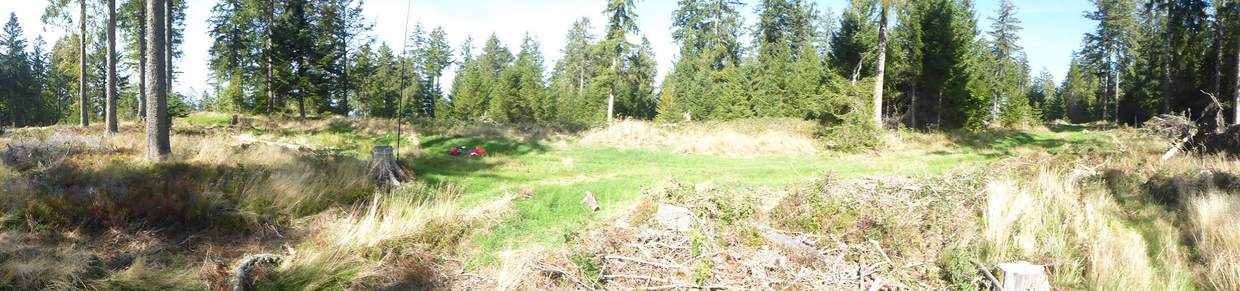 Panorama - Plateau auf dem Hochgescheid