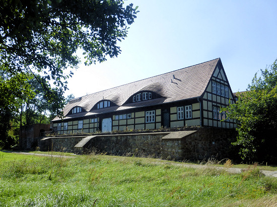 Burg Storkow - Westseite