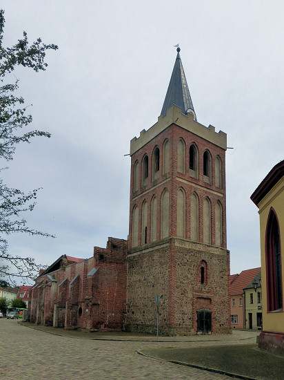 Ruine der Stadtkirche Lieberose