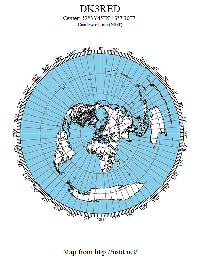 Free Azimuthal Maps