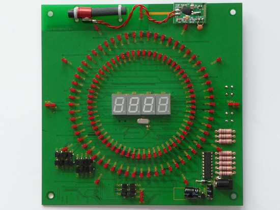 DCF77 controlled clock KLU2001 by ELV